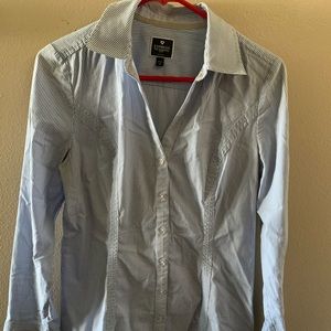 Business Striped Long Sleeve